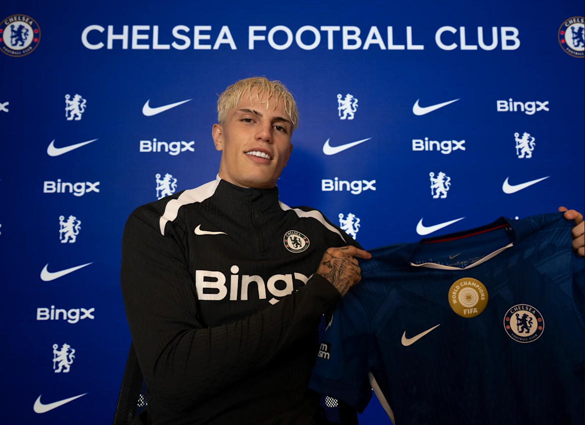 切尔西官方：加纳乔将身披49号战袍